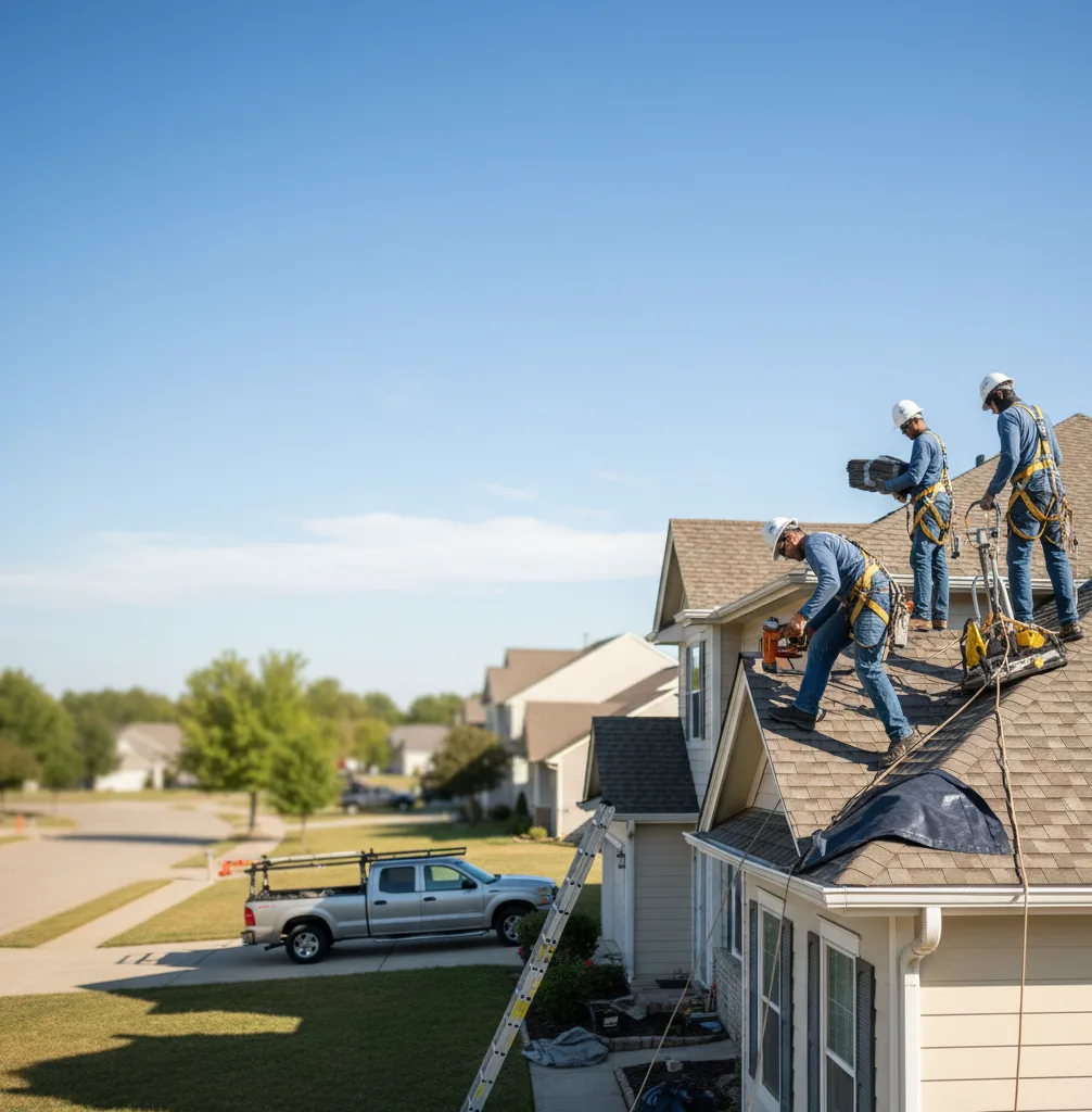 Flat Roof Repair in Saint Paul, KS